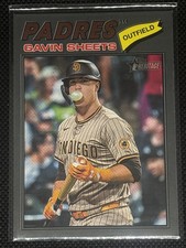 2026 Topps Heritage #127 Gavin Sheets Dark Green