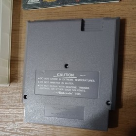 NES Conquest Of The Crystal Palace 1990, Tested. Cartridge &Manual 