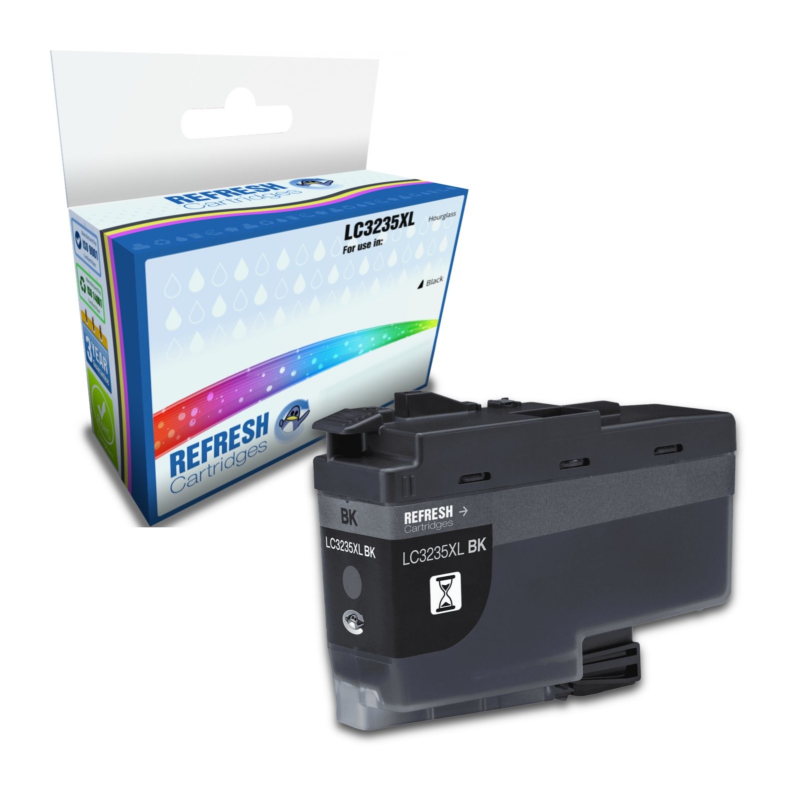 Refresh Cartridges Black LC3235XL Ink Compatible With Brother Printers