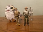 READ Vintage Star Wars Action Figure Lot Bundle + Porg