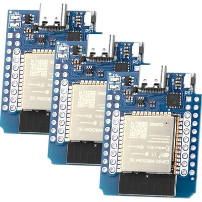Mini Entwicklungsboard 3er Pack NodeMCU WiFi Bluetooth Arduino IoT CH9102F