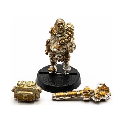 GW Necromunda Cawdor Loose Mini Cawdor Heavy #17 (Heavy Stubber) NM