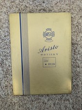 Aristo Hosiery Nylon Stockings Dupont Style 51p Size 9.5 Toujours Beige New