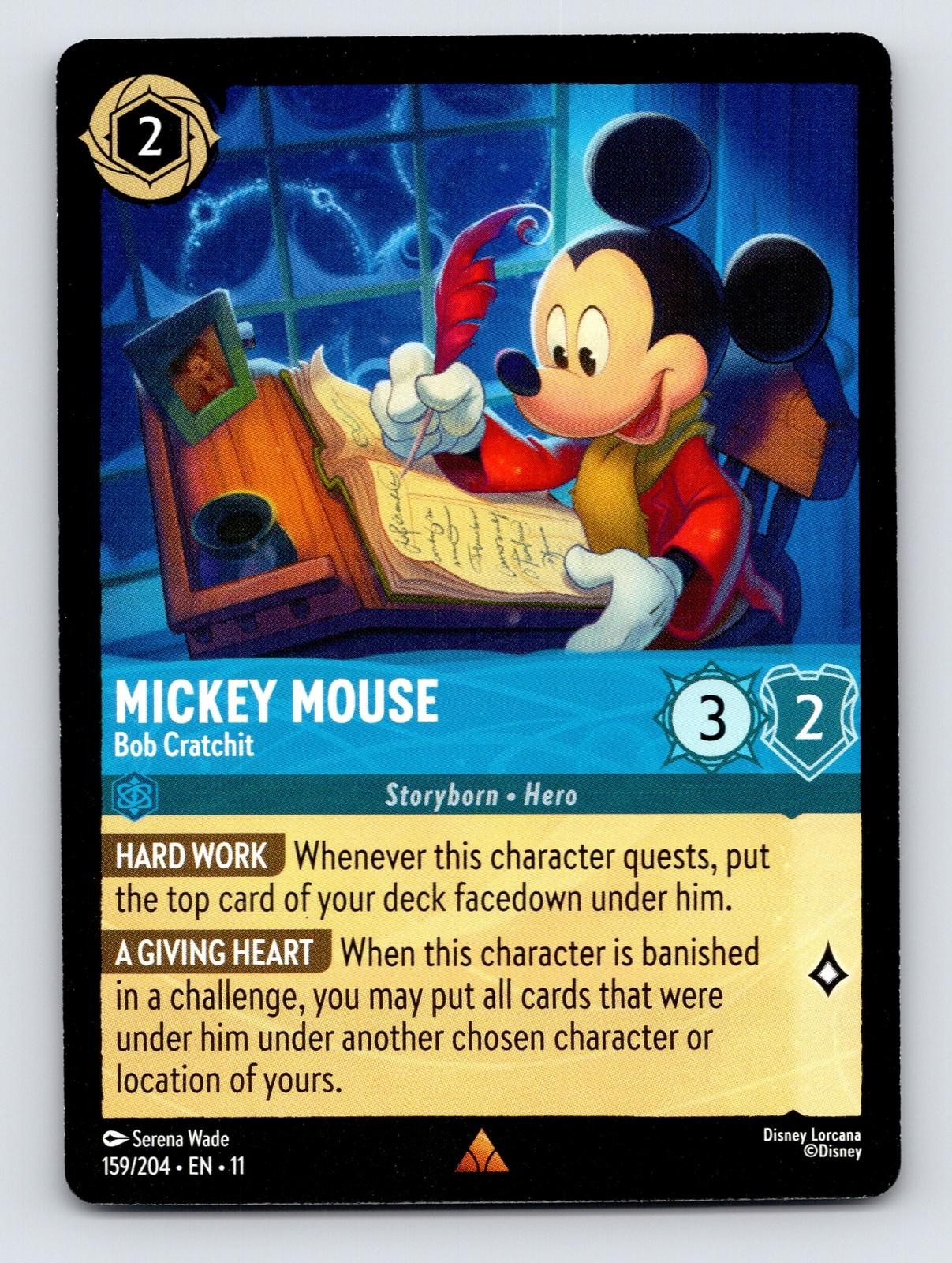 Winterspell #159/204 Mickey Mouse