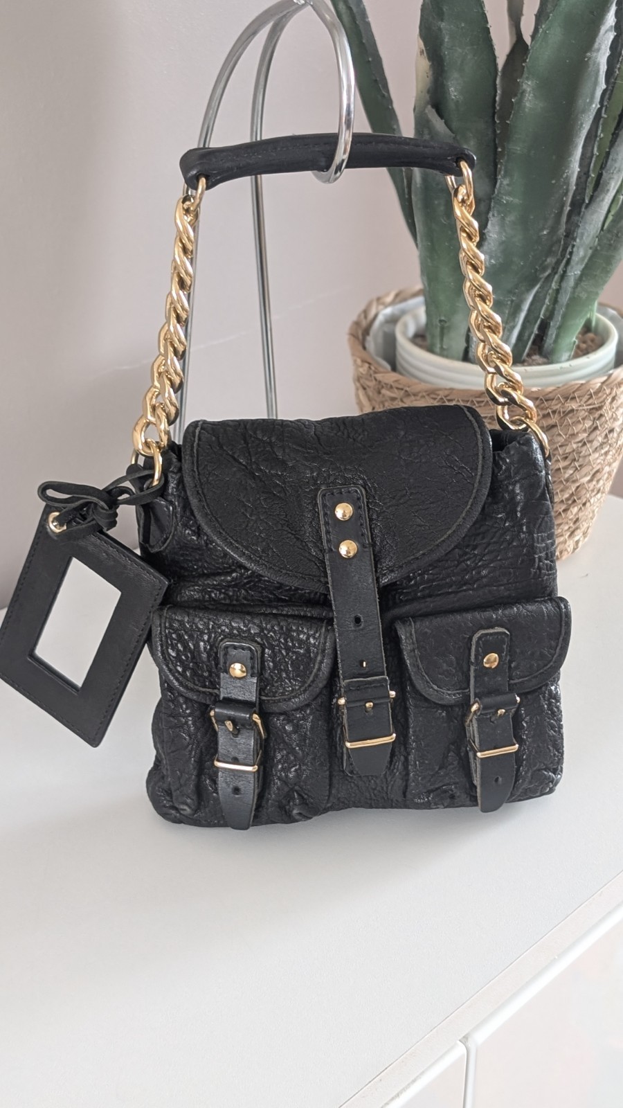 Balenciaga Mini City Sac Bag Handbag Leather Black