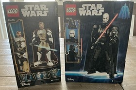 LEGO Star Wars Lot 75534 Darth Vader 75109 Obi-Wan Retired Sealed Never Opened
