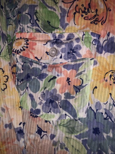 Alfred Dunner Shirt Women’s Size 14 Floral Long Sleeve Button Up - Picture 3 of 9
