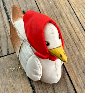 Gladys Boalt Duck Ornament Signed 1979 5" wide