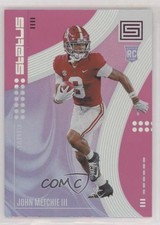 2022 Panini Chronicles Draft Picks Status Pink John Metchie III #17 1q2