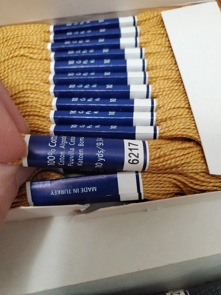 DMC Art 119 Embroidery Floss 3 Boxes of 24 Skeins - Image 3 of 4