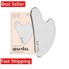 Stainless Steel Gua Sha Facial Tools - Guasha Tool for Face, Face Sculpting T...