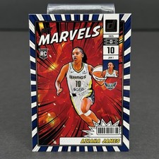 Panini 2025 Donruss WNBA Aziaha James Dallas Wings Net Marvels RC #18