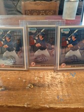 2010 Slade Heathcott Yankees Bowman 1st Auto X3 BCP95