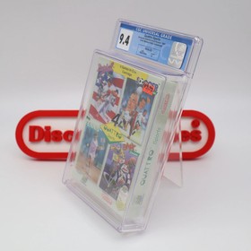 NES Nintendo QUATTRO SPORTS (4 in 1) - CGC GRADED 9.4 A! NEW & Factory Sealed!