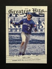 Bobby Witt Jr. 2026 Topps Series 1 #GH-18 2025 Greatest Hits Royals