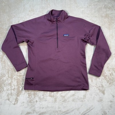 Patagonia Women s Crosstrek Jacket  1/4 Zip  Burgundy Size XL STY23835