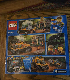 2 LEGO CITY Kits: Jungle Halftrack Mission (60159) & Jungle ATV (30355)  New