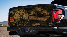 Built For The Hunt Camo Deer Graphics Tailgate Vinyl Decal Wrap Built For The Hunt Camo Deer Graphics Tailgate Vinyl Decal Wrap