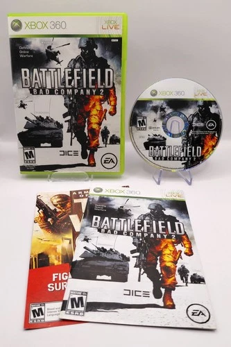 Battlefield: Bad Company 2 (Microsoft Xbox 360, 2010) - CIB