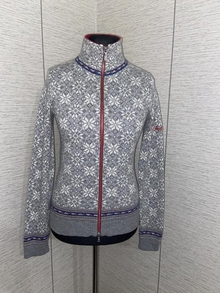 Women Bogner Sweater Grey Viscose 38
