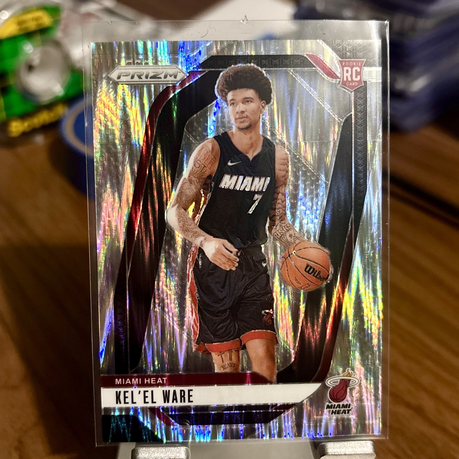 2024-25 Panini Prizm - Kel'el Ware #248 Skewed Prizm /249 (RC)