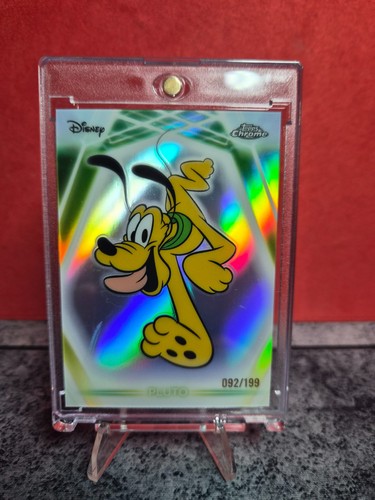 2026 Topps Disney Chrome Neon Etch - Goofy #CNE-198 - Refractor /199