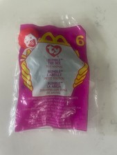 Bumble the Bee #6 2000 Ty McDonalds Mini Teenie Beanie Babies Sealed New