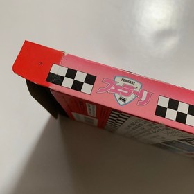 FC Ferrari Famicom with box manual
