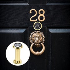 Adjustable Door Peephole Viewer Privacy Protection Wide Angle Door Viewer Front