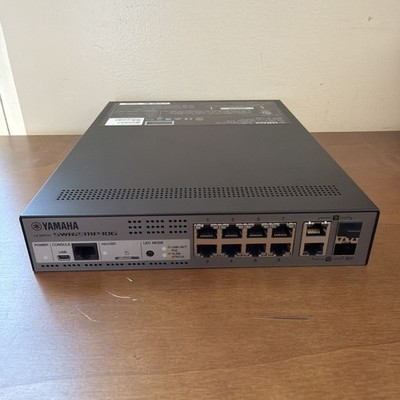 Yamaha Intelligent L2 Network switch (swr-2311p-10g) (swr2311p10g) Tested