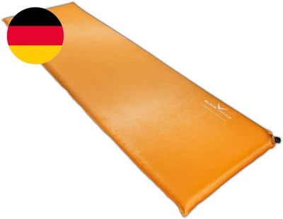 Black Crevice Selbstaufblasbare Luftmatratze I Isomatte Selbstaufblasend I Outdo