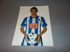 Fabian Lustenberger Schweiz  Hertha BSC Berlin signiert Autogramm  20x28 Foto 
