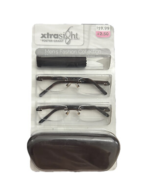 XtraSight by Foster Grant Reading Glasses Colton (2 Pack)