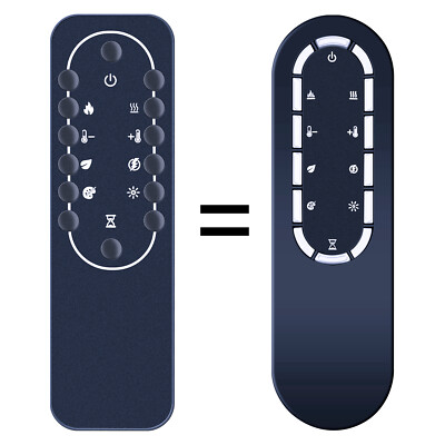 Remote Control For Dimplex Revillusion RBF24DLX 24'' Built-in Electric Firebox