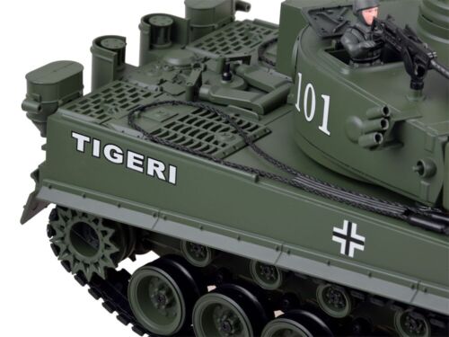TANK PANZER Ferngesteuerter Panzer GERMAN TIGER ferngesteuert Modellbau 1:18 NEU - Bild 3 von 10