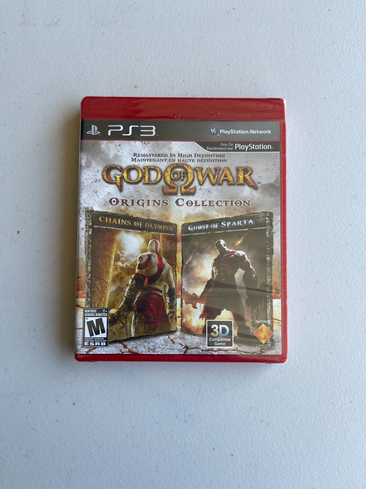 God of War Origins Collection (God of War: Chains of Olympus + God of War:  Ghost of Sparta) - PS3