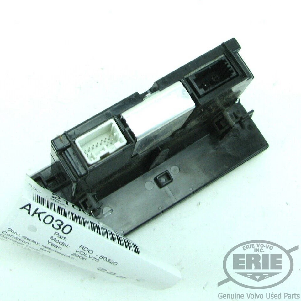 Volvo S40 V50 C30 C70 Infotainment Control Display LCD Screen p/n 30775262 - Image 3 of 3