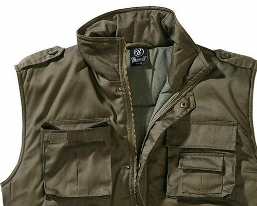 BRANDIT Giacca Gilet uomo militare casual caccia pesca campeggio Ranger Vest - Bild 11 von 32