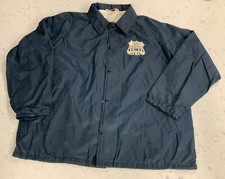 Vintage 2XL American Postal Workers Union AFL-CIO Navy Blue Jacket MVP