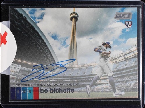 BO BICHETTE 2020 TOPPS STADIUM CLUB RC ROOKIE CARD #112 TORONTO