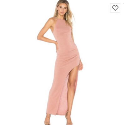 cut out red dress Ramy Brook Charles Jersey Cut Out Open Back Maxi Dress in Scarlet Red
