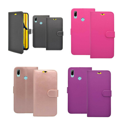For Huawei P-Smart 2019 Case Wallet Flip PU Leather Stand Card Slot Pouch Cover