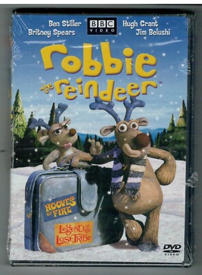 Robbie the Reindeer hooves of fire legend of the lost tribe DVD BBC NEW Stiller