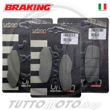 KIT PASTIGLIE FRENO ANTERIORE POSTERIORE KYMCO PEOPLE S 300 i 2008-2011