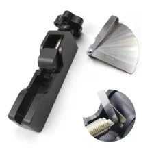 Spark Plug Gap Tool & 32 Blades Metric Feeler Gauge Gap Filler Measuring Tools