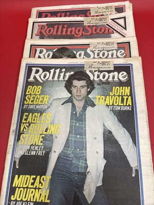 ROLLING STONE MAGAZINE 1978 LOT OF 4