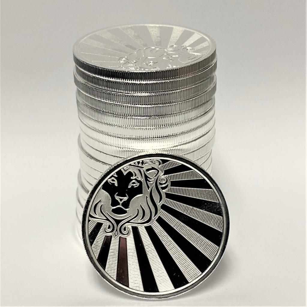 20 x 2020 1 oz RESERVE .999 Silver Rounds BU Tube (20oz