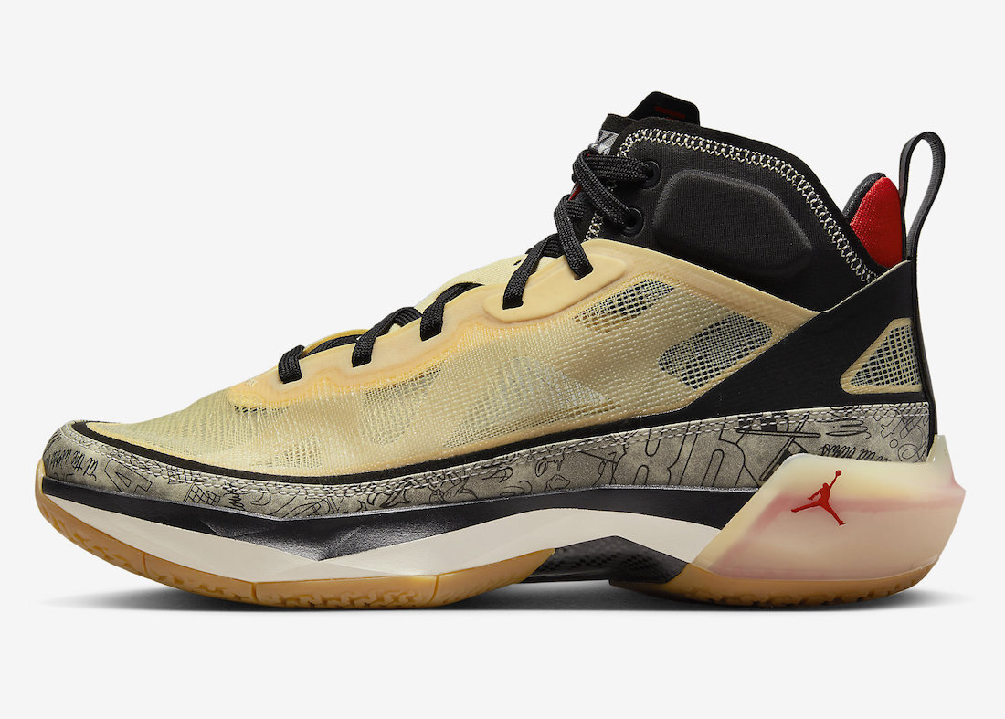 Nike Air Jordan XXXVII 37 Jayson Tatum Tattoo Vanilla DZ0812 Nike Air Jordan XXXVII 37 Jayson Tatum Tattoo Vanilla DZ0812