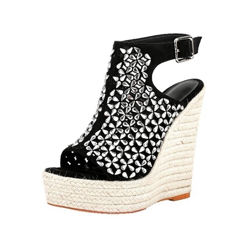 Sam Edelman Awan Wedge Sandal – Adjustable Ankle Strap & Espadrille Style