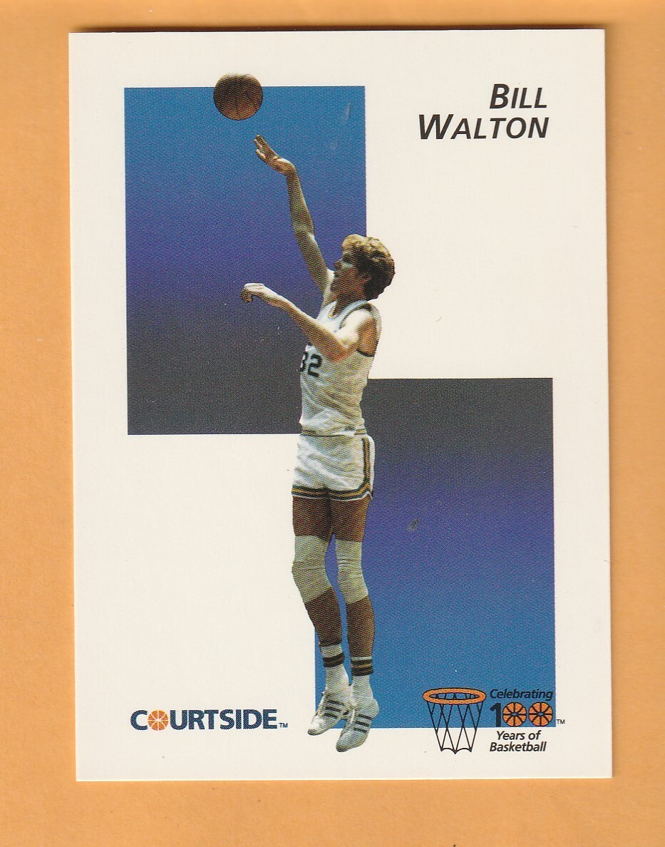 Bill Walton UCLA Bruins 1992 Courtside Flashback #41 Boston Celtics 9B